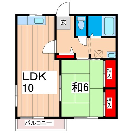 プラヴァコートの物件間取画像